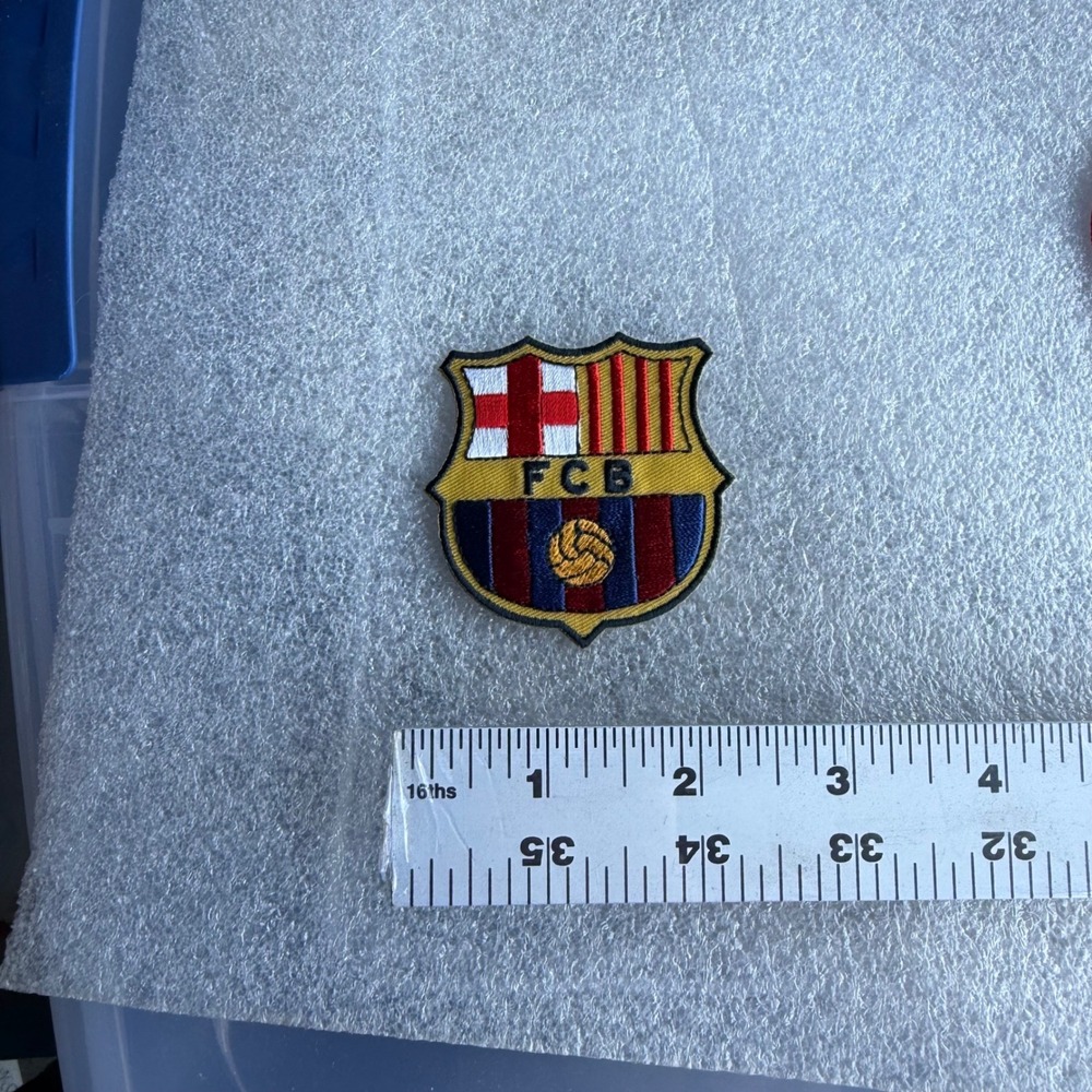 FC Barcelona Soccer Football Patch Embroidered Sew On Crest Emblem